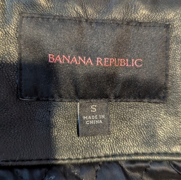 Banana Republic Black Military Field Jacket - Picture 4 of 5
